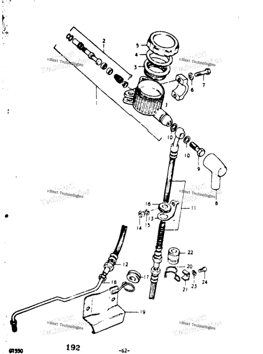 Master Cylinder (Gt550k)
