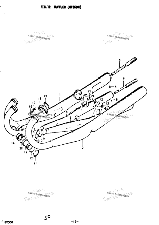 Muffler (Gt550k)