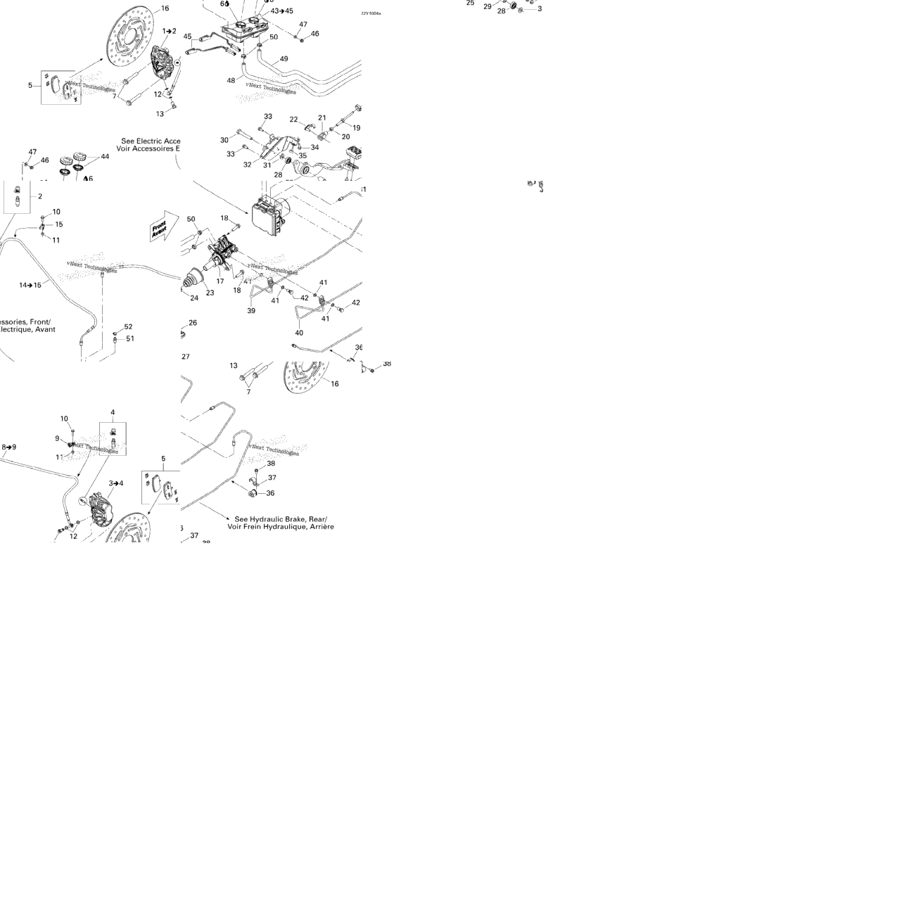 Hydraulic Brake, Front Sm5 Manual