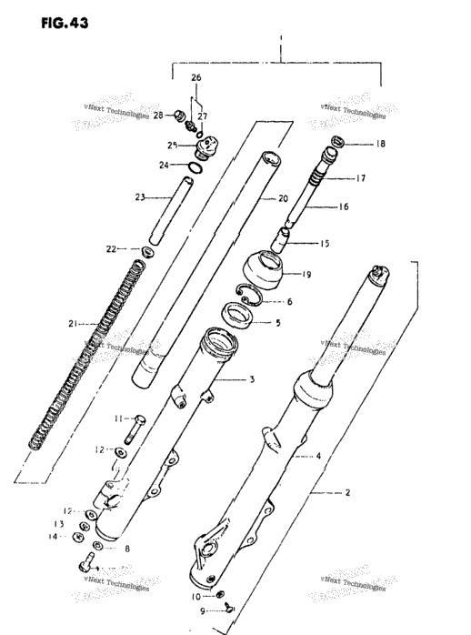 Front Fork (Model T)
