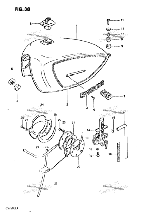Fuel Tank (Model X)