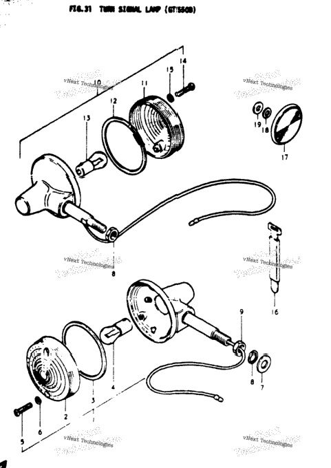 Turn Signal Lamp (Gt5@@@)