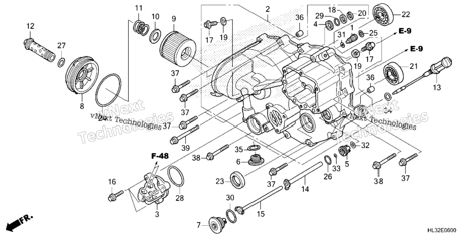 Front Crankcase Cover