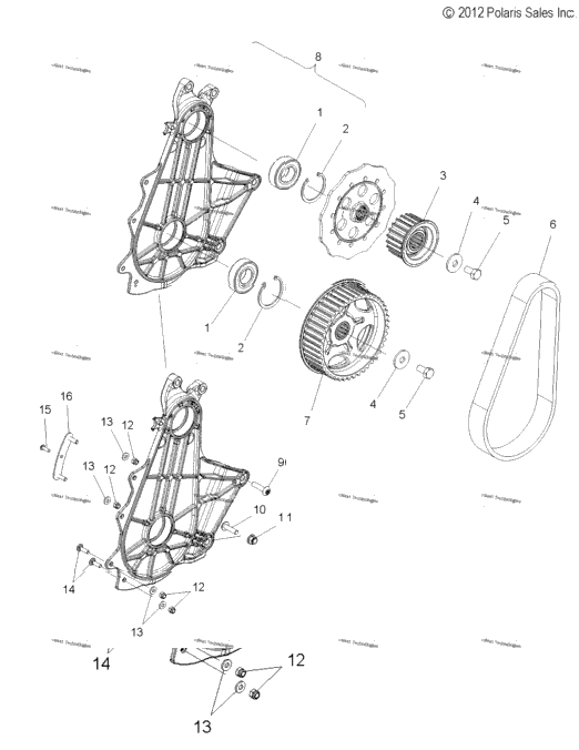Drive Train, Quickdrive Belt System