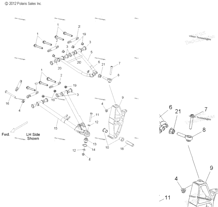 Suspension, Control Arms & Spindle
