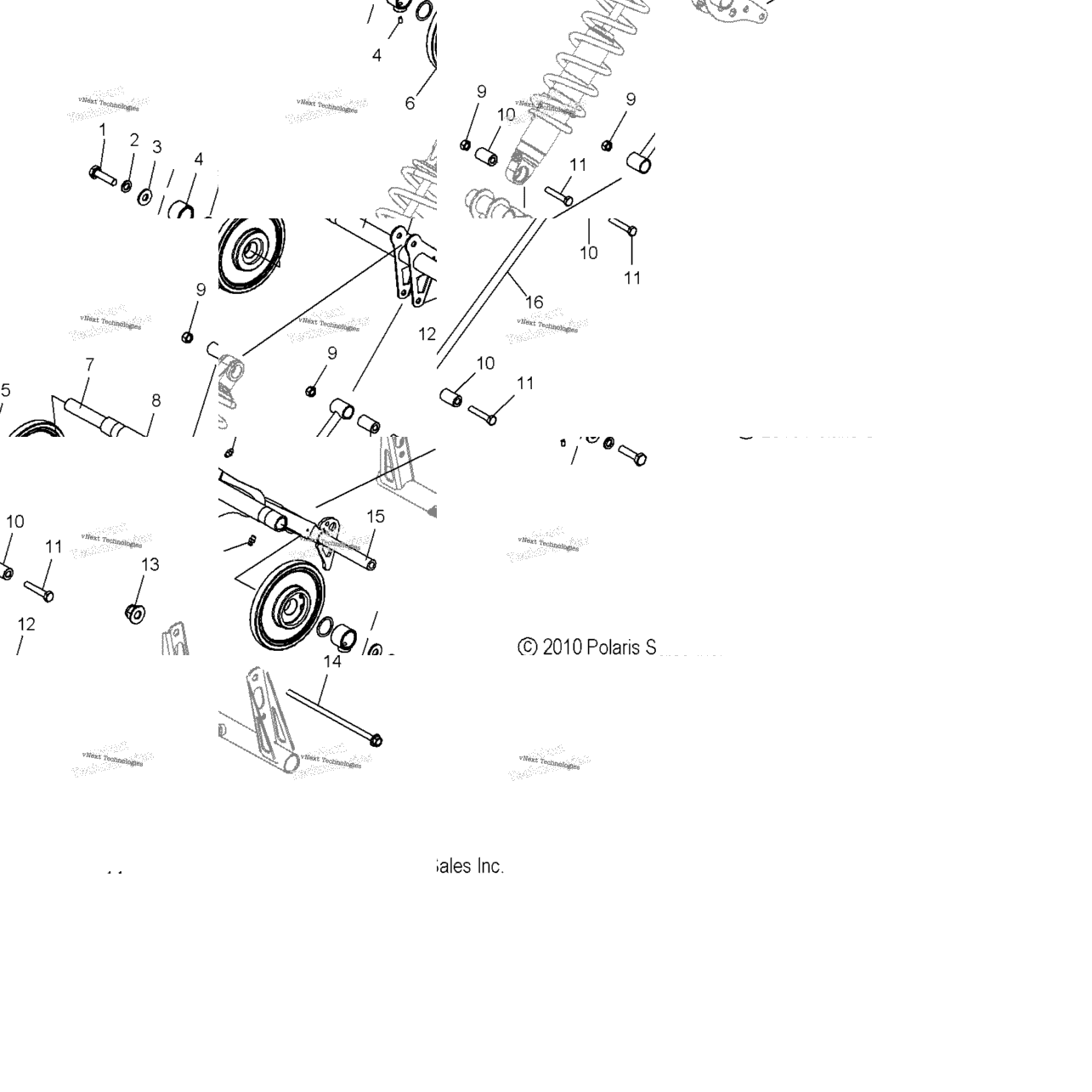 Suspension, Torque Arm, Rear