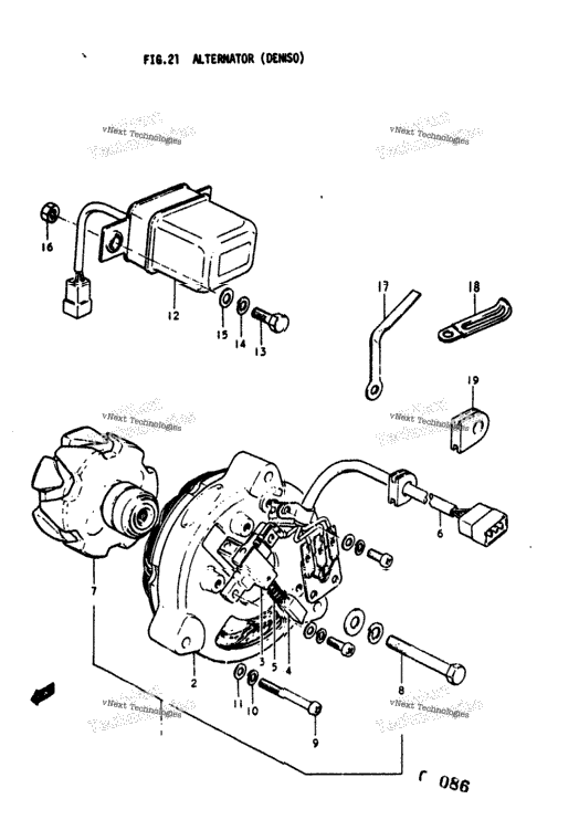 Alternator (Denso)
