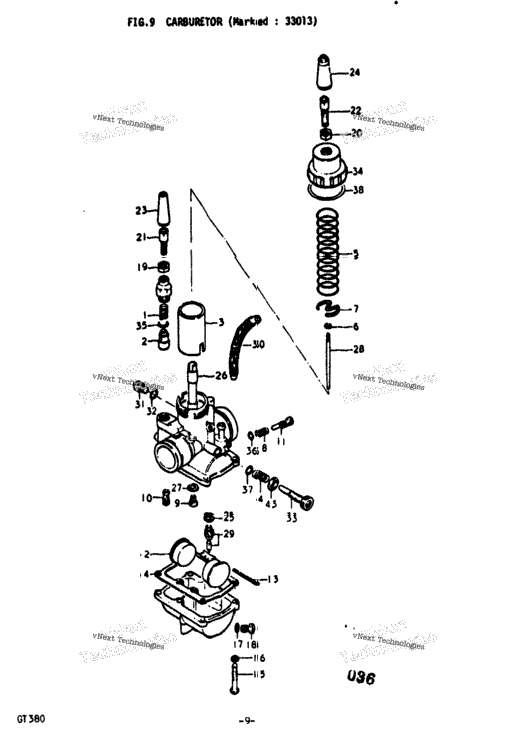 Carburetor (Marked : 33013)