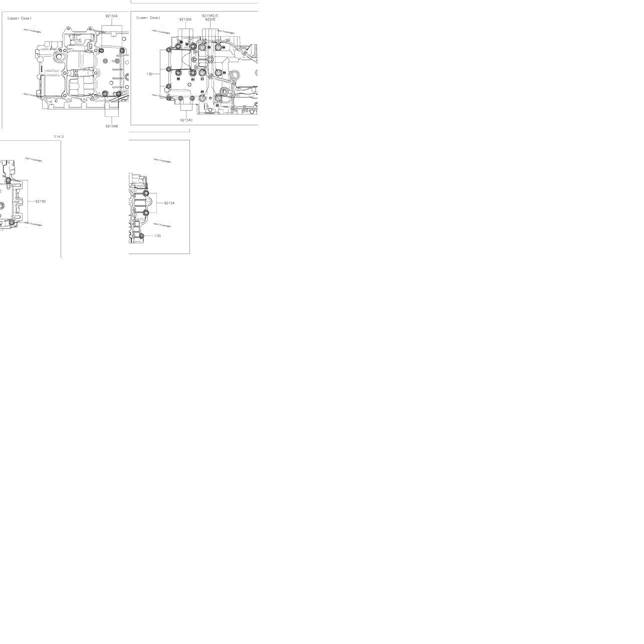 Crankcase Bolt Pattern