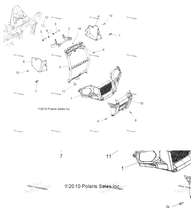 Body, Front Bumper & Mounting