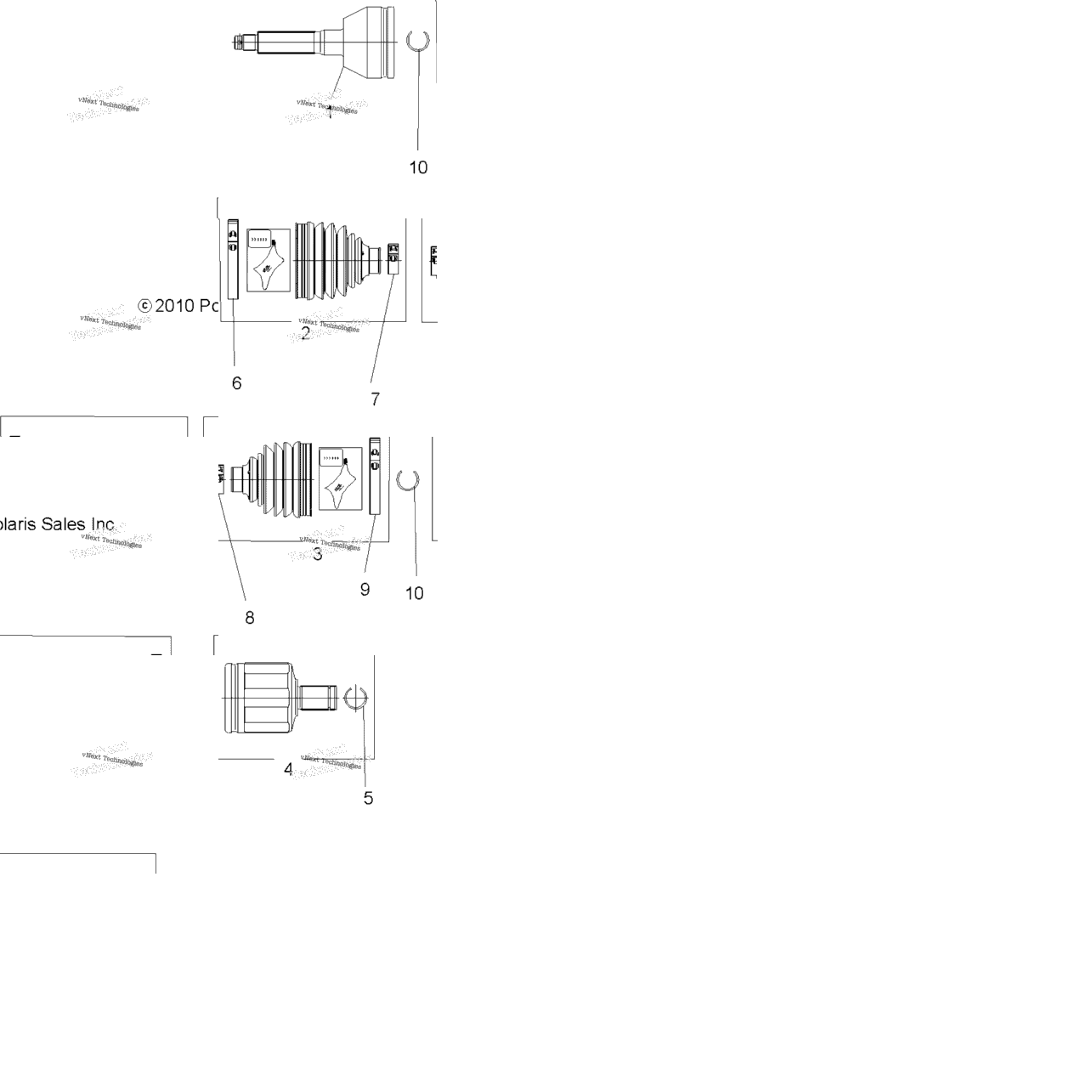 Drive Train, Front Drive Shaft