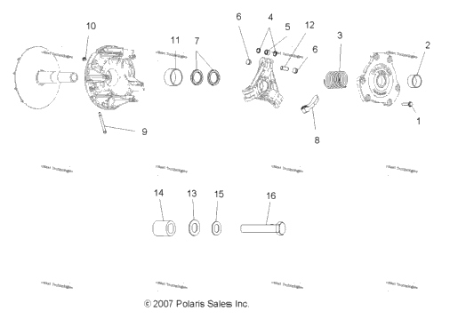 Drive Train, Primary Clutch