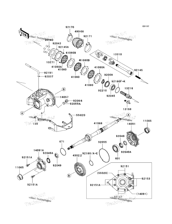 Drive Shaft-Rear