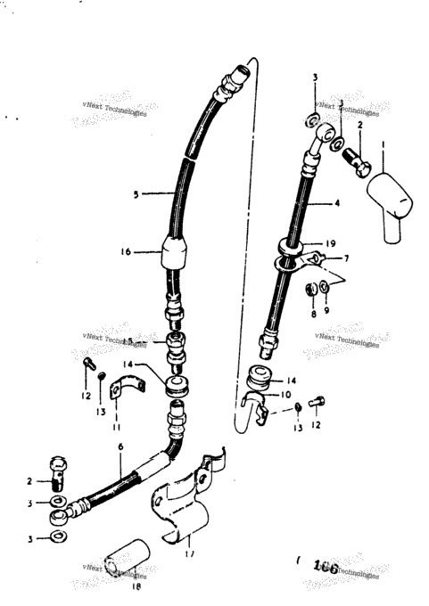 Brake Hose (Gt250l