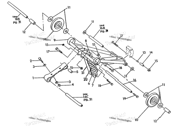 Front Torque Arm 500 & 500 Classic