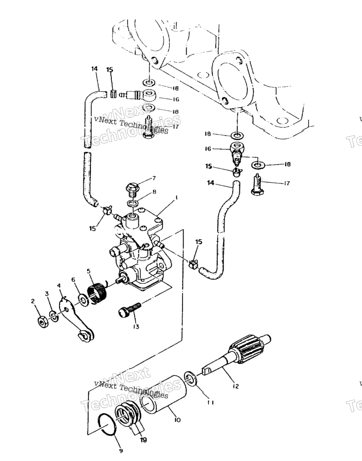 Oil Pump 500 & 500 Classic