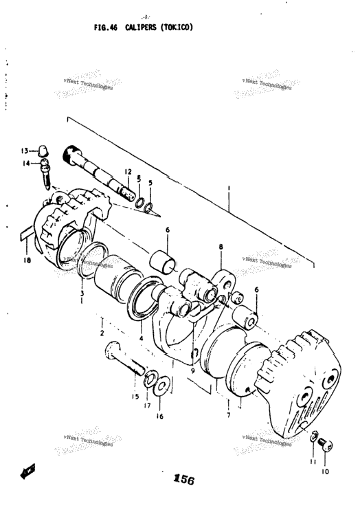 Calipers (Tokico)