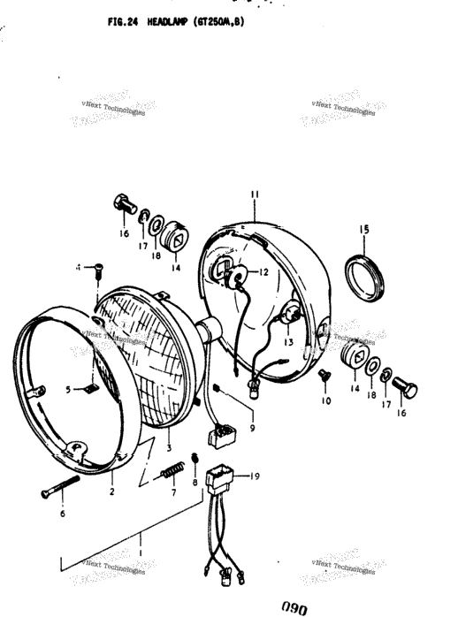 Headlamp (Gt250a