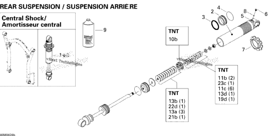 Take Apart Shock, Rear 2