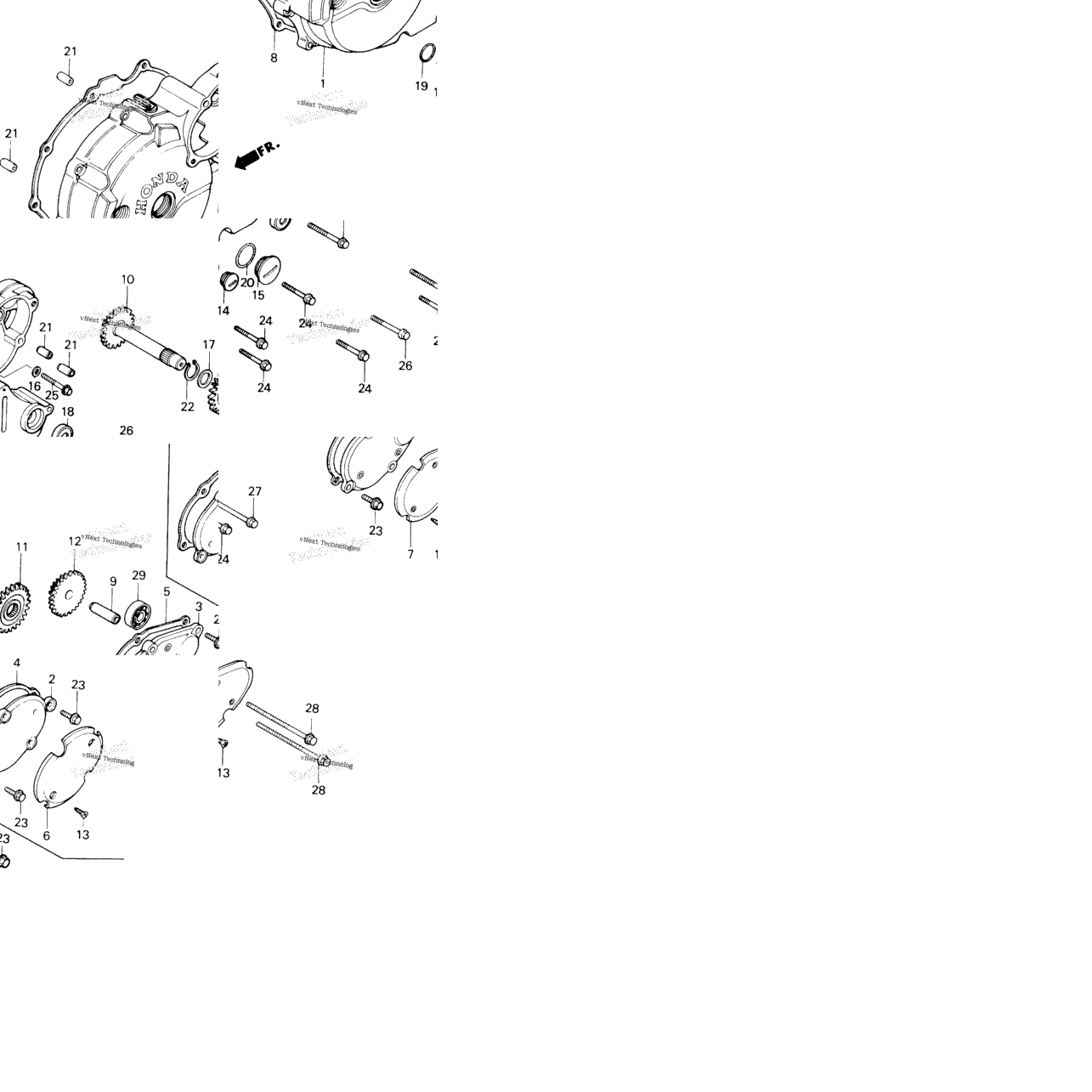 Left Crankcase Cover
