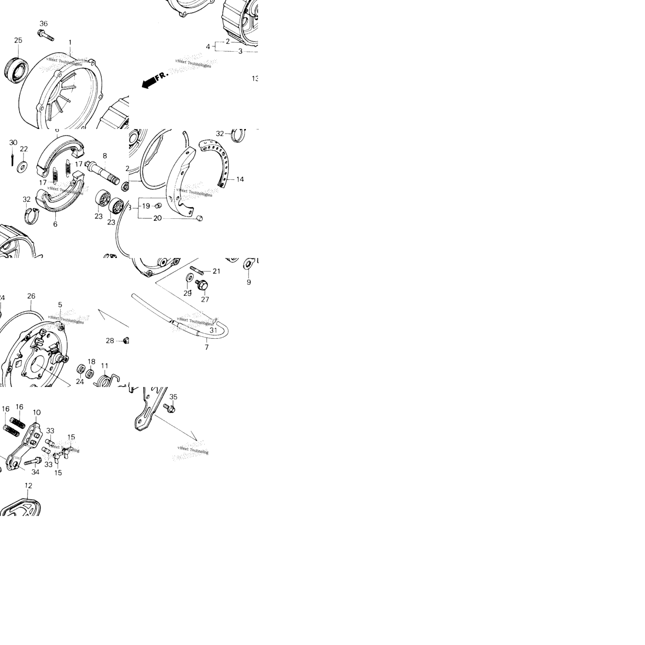 Rear Brake Panel