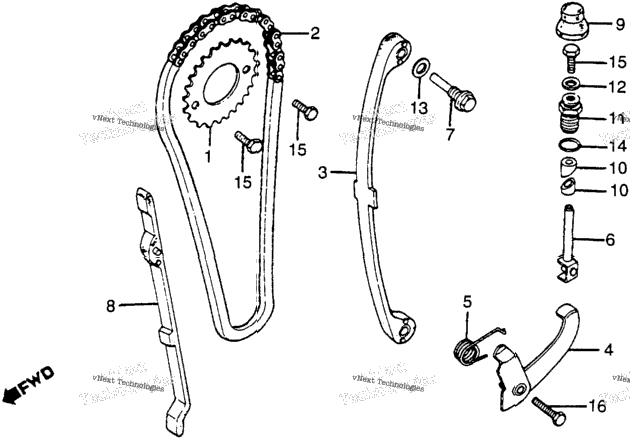 Cam Chain + Tensioner