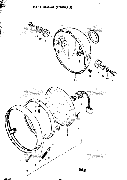 Headlamp (Gt185m