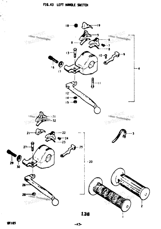 Left Handle Switch