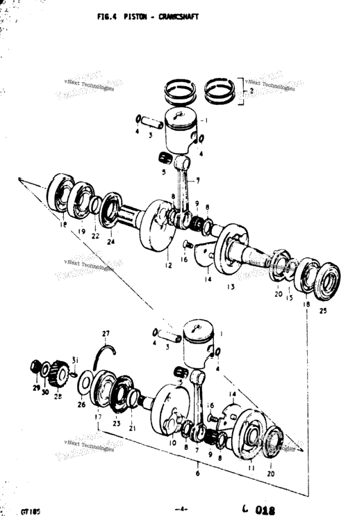 Piston - Crankshaft
