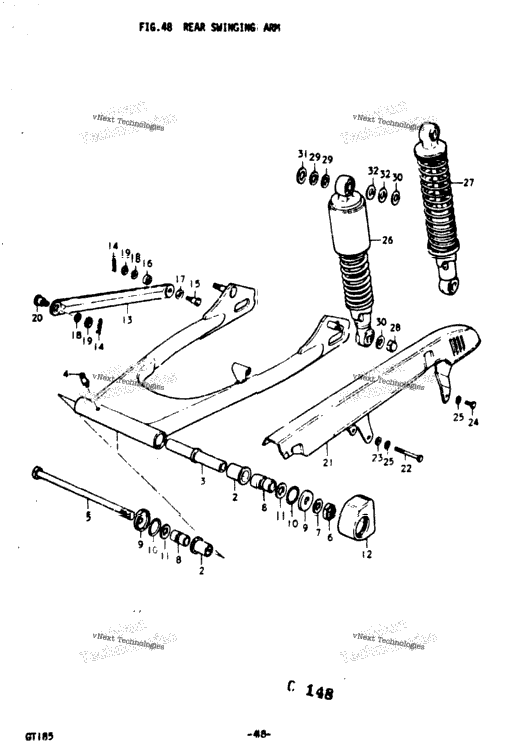 Rear Swinging Arm