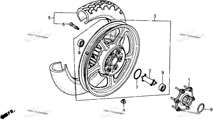 Rear Wheel