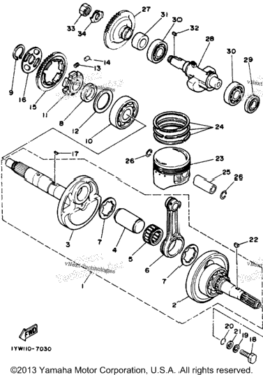 Crankshaft - Piston