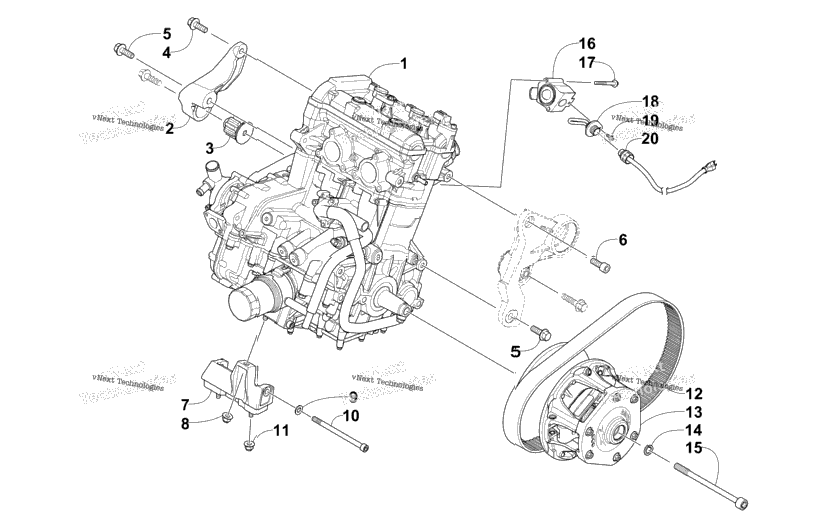 Engine And Related Parts