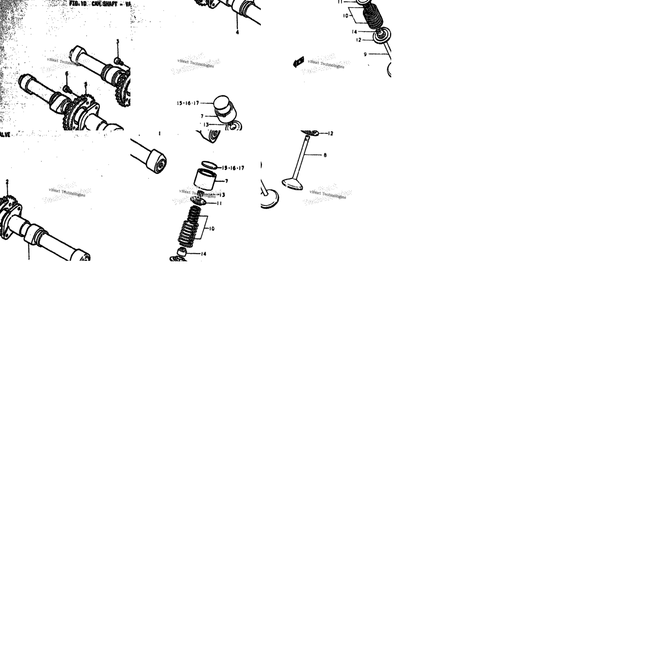 Cam Shaft - Valve