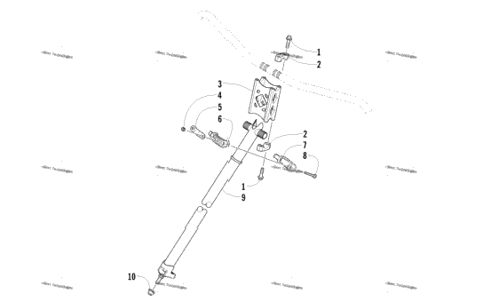 Steering Post Assembly