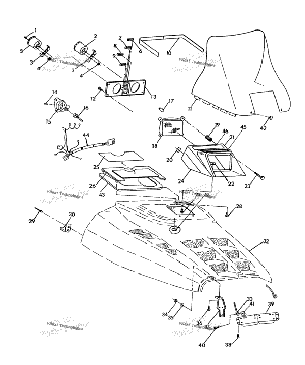 Hood Assembly Widetrak
