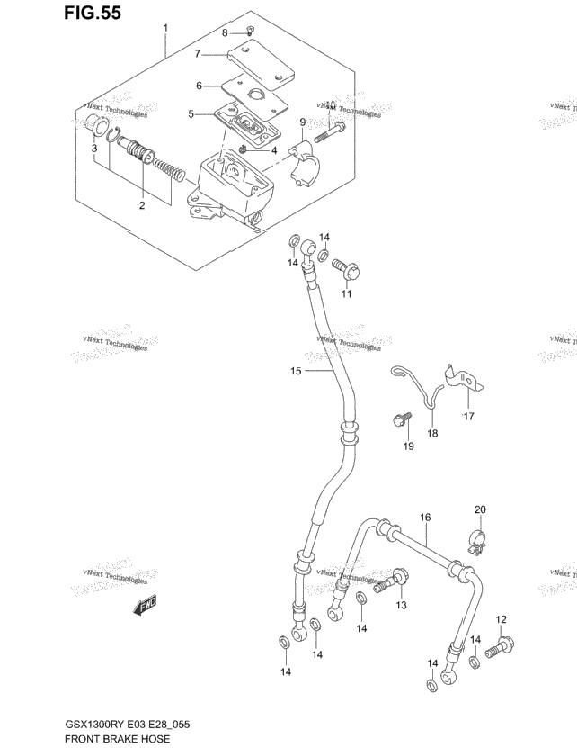 Front Brake Hose