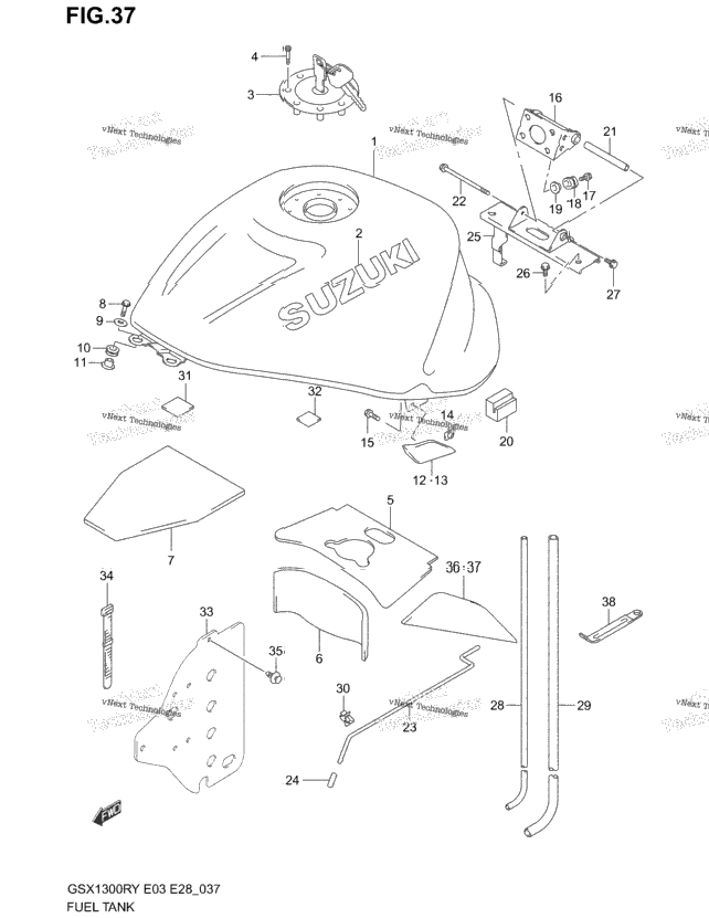 Fuel Tank (Model X)