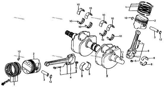Crankshaft + Piston