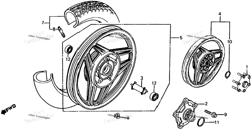 Rear Wheel