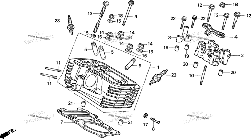 Cylinder Head Rear