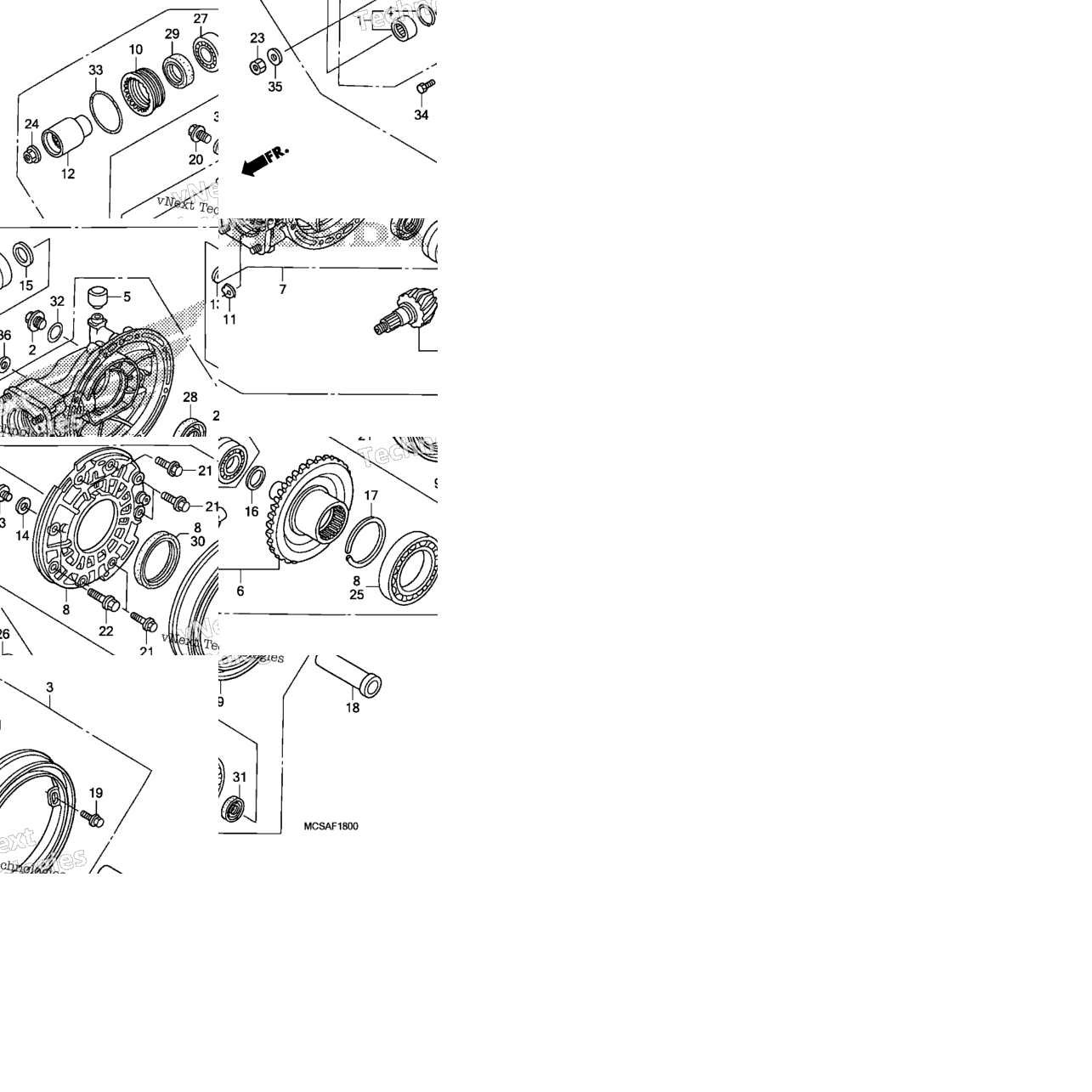 Final Driven Gear (St1300)
