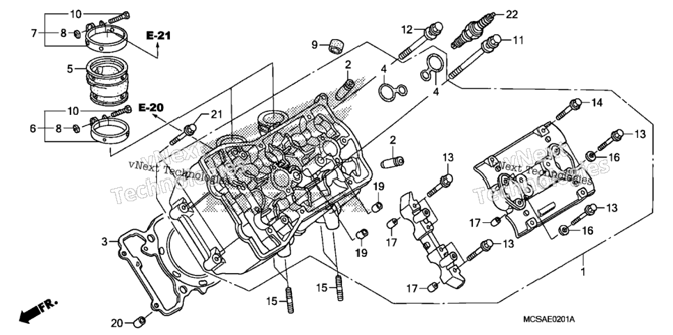 Left Cylinder Head