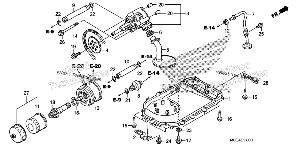 Oil Pump + Oil Pan