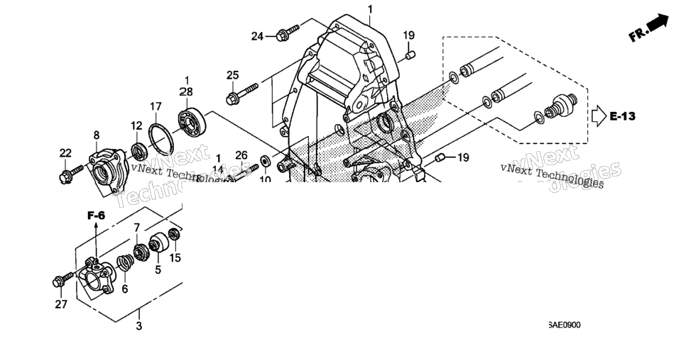 Rear Crankcase Cover