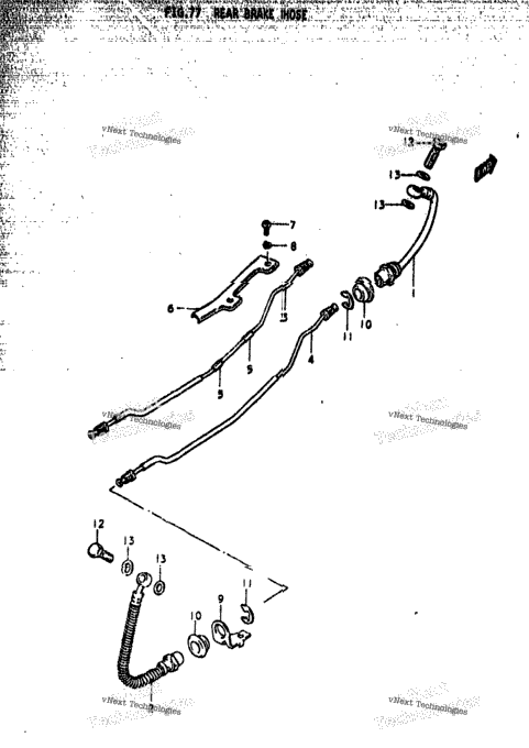 Rear Brake Hose