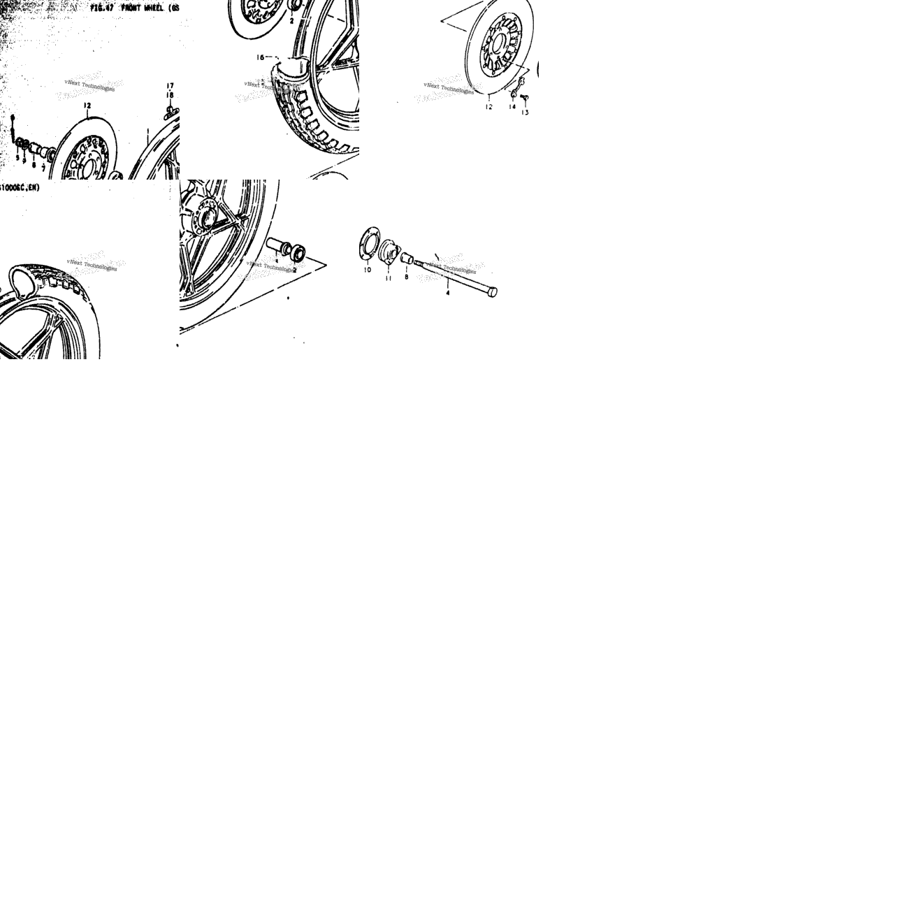 Front Wheel (Gs1000ec