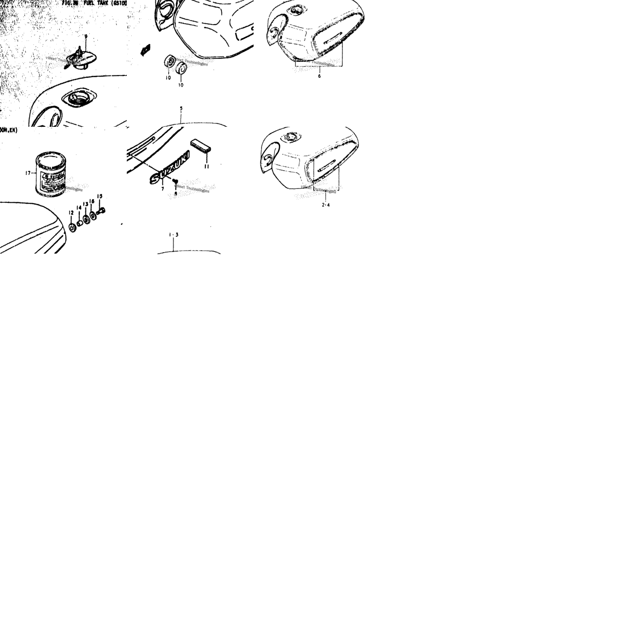 Fuel Tank (Gs1000n