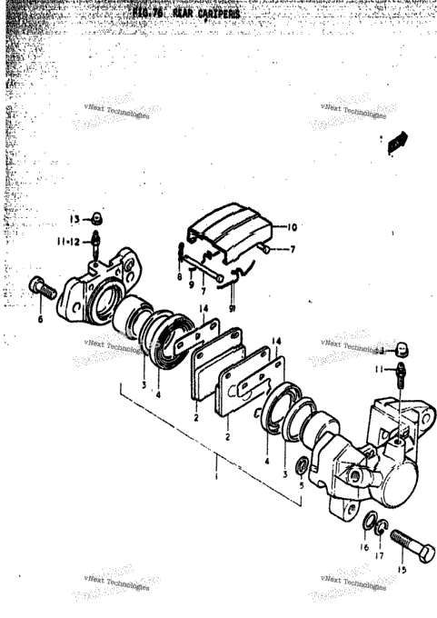 Rear Caripers