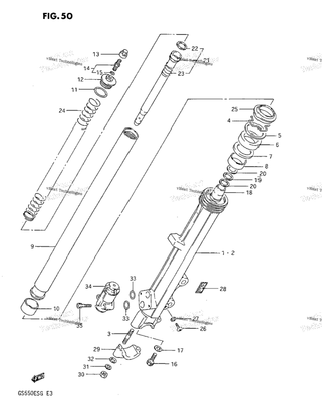 Front Damper (Model F/G)